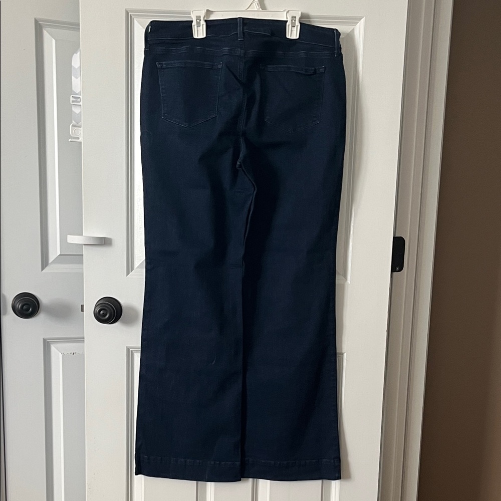 NYDJ Dark Blue Flare Jeans - Picture 3 of 4